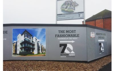 House Marketing Bring the Life Back to Severn Quay signage in Chepstow, Wales