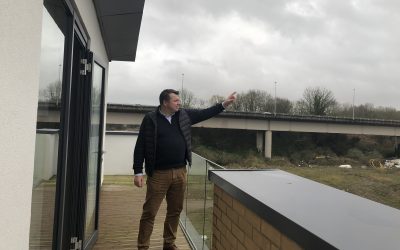 House Marketing Team Visit Severn Quay Site in Chepstow